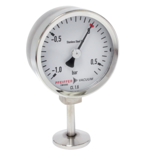 Mechanical manometers, suitable for UHV