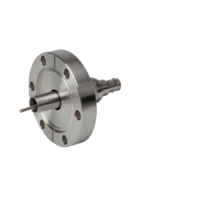 Coaxial feedthrough, flanged, SHV-5, floating shield