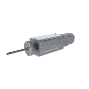 Magnetically coupled rotary feedthrough, motorized, high precision
