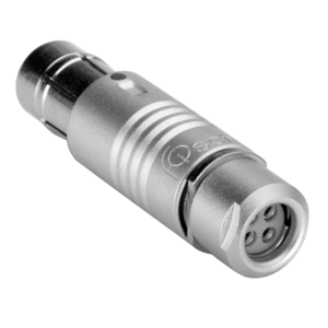 Outside connector, atmosphere-side