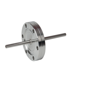 Fluid feedthrough, single tube, stainless steel