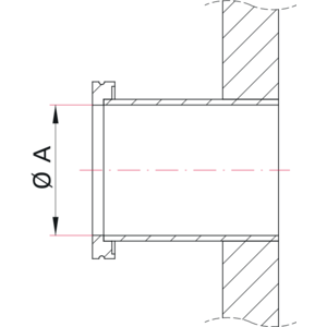 ISO-K Kammerabgänge - Maßbild