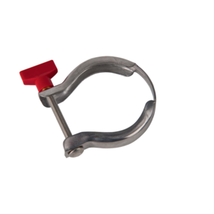 Clamping ring, hingeless, stainless steel 1.4301/304