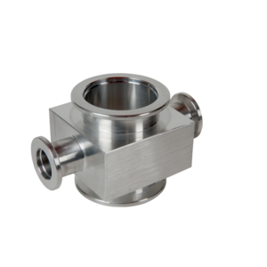 Reducer cross, DN 40 ISO-KF, DN 40-16 ISO-KF, aluminum EN AW 6061