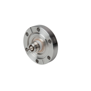 Coaxial feedthrough, flanged, BNC, floating shield