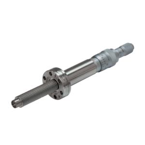 Bellows-sealed precision linear feedthrough, manual, superfine