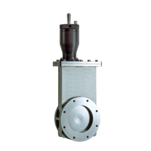 HV gate valve, DN 320 ISO-F, manual, SS/FKM