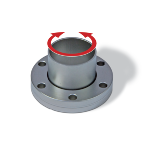 Flange, rotatable, stainless steel