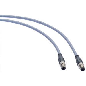 Interface cable, M12 m straight / M12 m straight