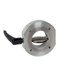 Butterfly valve, manually actuated